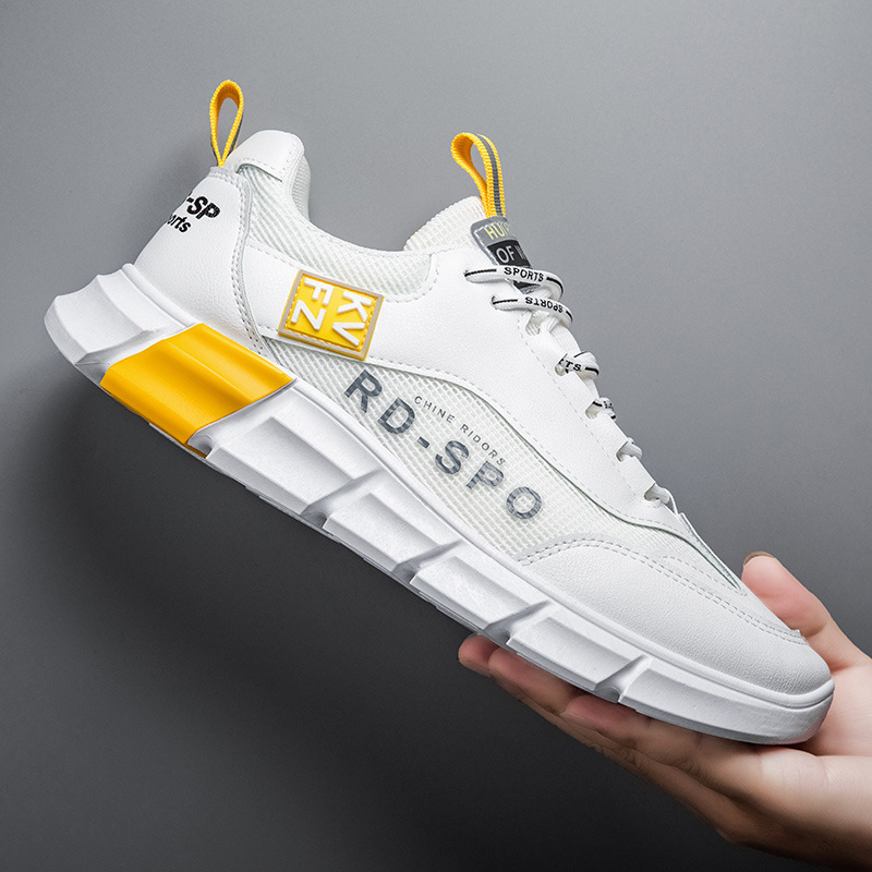 Men's casual white shoes - Image 5