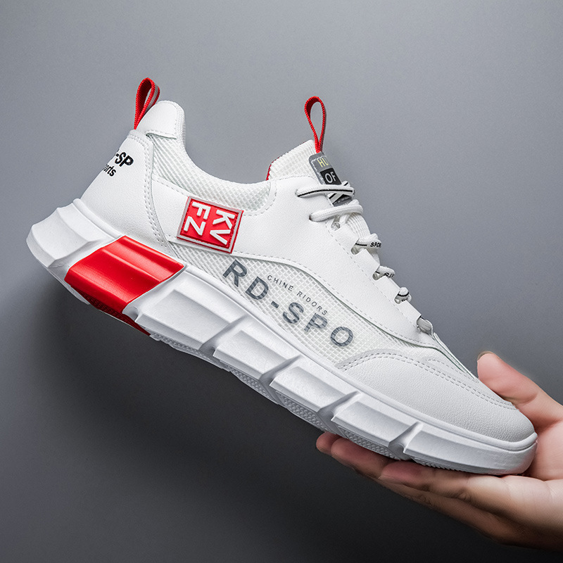 Men's casual white shoes - Image 4